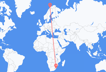 Voli da Durban, Sudafrica a Bardufoss, Norvegia