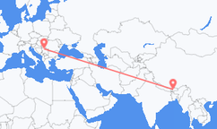 Paro to Belgrade