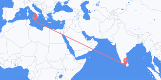 Sri Lanka to Malta