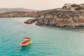 Comino:Blue Lagoon,Crystal Lagoon,Caves, Private Boat Malta