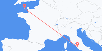 Guernsey to Italy
