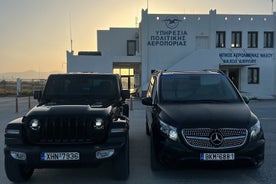 Private Transfers in Naxos via interport, inter-airport and hotel