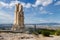 photo of view of Philopappos Monument in Athens, Greece..