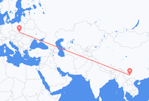 Flyrejser fra Kunming til Krakow