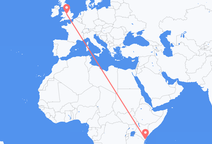 Mombasa to Birmingham