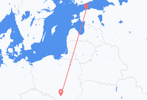 Flyrejser fra Krakow til Tallinn