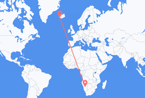 Flug frá Windhoek til Reykjavíkur
