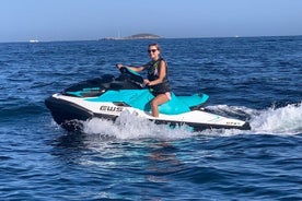 Circuit 30 minutes by jet ski Playa d'en Bossa.