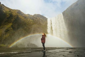 From Reykjavík: Waterfalls, Black Beach & Glacier Day Trip