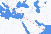 Flyrejser fra Duqm til Dubrovnik