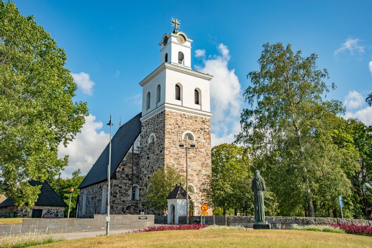 Rauman Pyhän Ristin kirkko Church of the Holy Cross, Rauma,Finland.