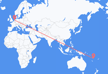 Flyreiser fra Valesdir, Vanuatu til Amsterdam, Nederland