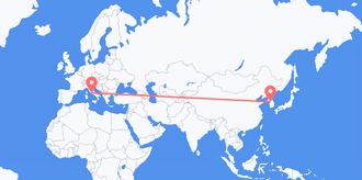 Flüge von Südkorea nach Italien