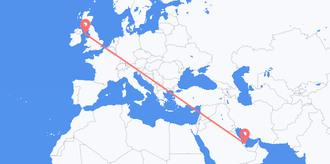 Qatar to the Isle of Man