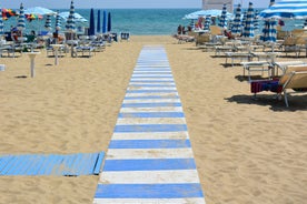 Photo of a coastal city of Imperia, Italian Rivera in the region of Liguria, Italy.