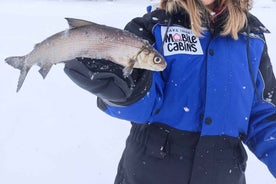 Inari: 2 hour Ice Fishing at Lake Inari