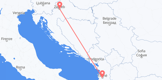Albania to Croatia