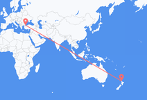 Auckland to Istanbul