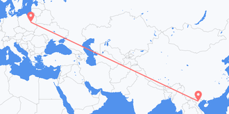 Flights from Vietnam to Poland