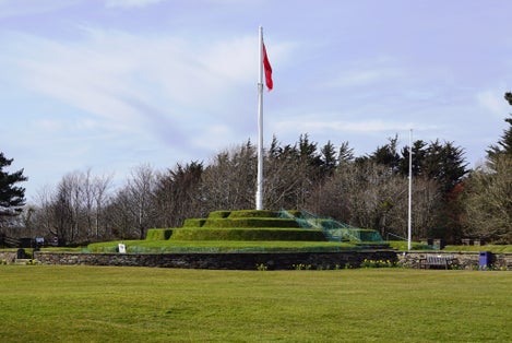 Tynwald Hill, St Johns Isle of Man.