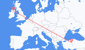 Vuelos desde Irlanda del Norte a Turquía