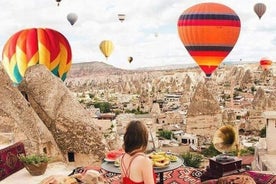 Cappadocia ballongtur og myk frokost med transport