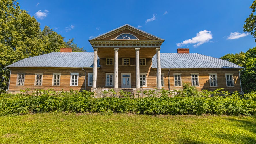 Photo of Veliuona Manor, Jurbarkas district municipality, Lithuania .