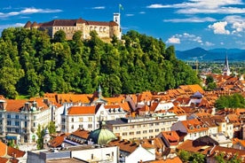 Ljubljana. Capitale verte. Excursion privée d'une journée depuis le lac de Bled.