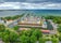 photo of aerial summer view of Vadstena Castle in Vadstena, Sweden.