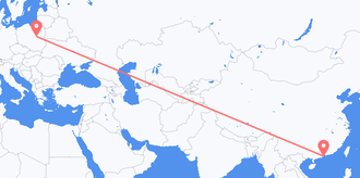 Flights from Macau to Poland