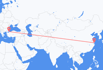 Flights from Shanghai to Istanbul