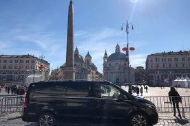 24/7 Private Transfer from Sorrento to Rome in Mercedes Vehicle