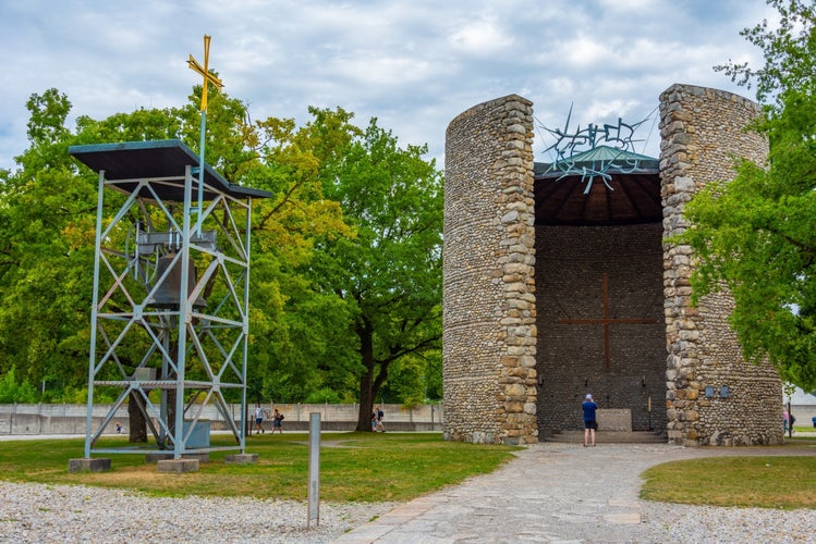 Photo of The Catholic Mortal Agony of Christ Chapel in Dachau, Germany.