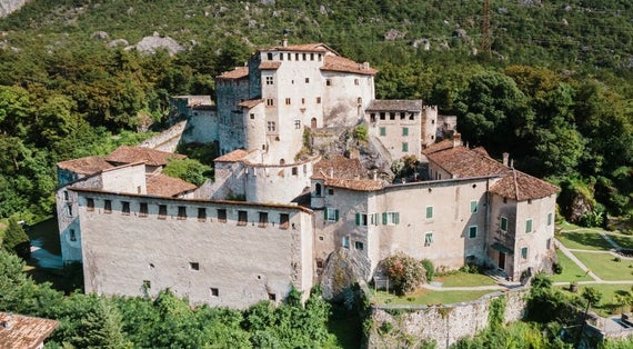 Castel Pietra ,Tonadico in Italy.