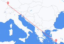 Flights from Strasbourg to Dalaman