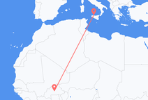 Ouagadougou à Palerme
