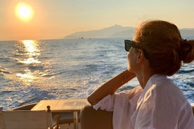 Elba Island - Aperitif on the boat at sunset - private