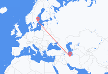 Tehran to Stockholm