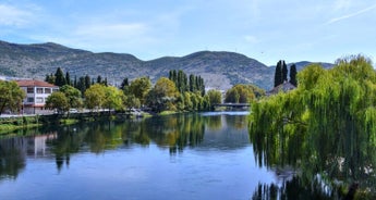 All seasons, Bosnia discovery 2 days mini-tour from Trebinje. Mostar, Vjetrenica Cave, Zavala, Blagaj, Pocitelj, Stolac, Tvrdos, Mogorjelo. UNESCO sites. Nature. Architecture. Culture. History. Cuisine. Wine.