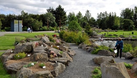 photo of view of Reykjavík Botanic Garden, Reykjavík, Iceland.