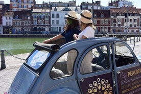 Excursão privada de 1 hora em Lille em conversível 2CV com degustação de produtos locais