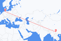 Flights from Kunming to Hamburg