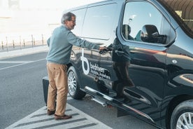 Traslado particular com partida de Lisboa ao aeroporto, estação de trem ou porto