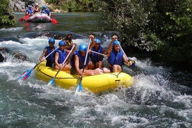 Alanya 3 í 1 combo heilsdagsferð Rafting Zipline fjórhjól