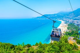 Bytur i Alanya med taubane, slott og panoramautsikt