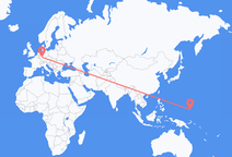 Flyrejser fra Chuuk State, Mikronesien til Frankfurt, Tyskland