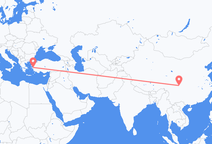 청두 출발, 이즈미르 도착 항공편