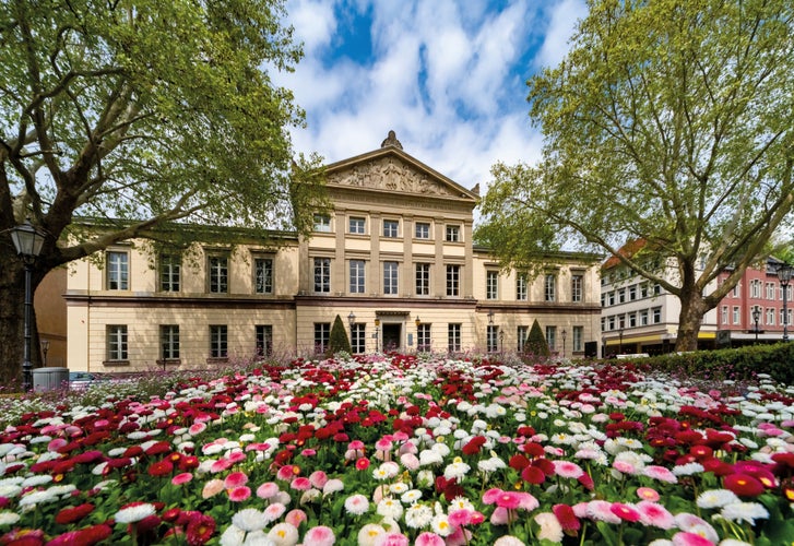 Photo of historic assembly hall or Great Hall called “Alte Aula“, is a public monument and sight in Goettingen in Lower Saxony Germany.