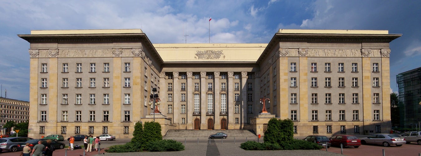 Photo of The Silesian Parliament in Katowice.