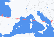 Vuelos de Tirana a Santiago del Monte